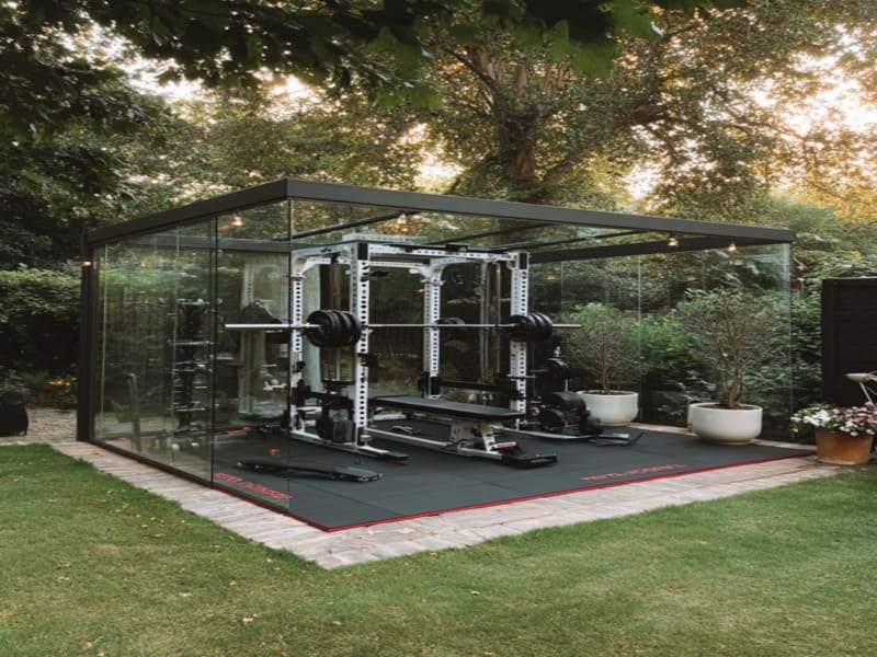 A quality control manager inspecting flooring